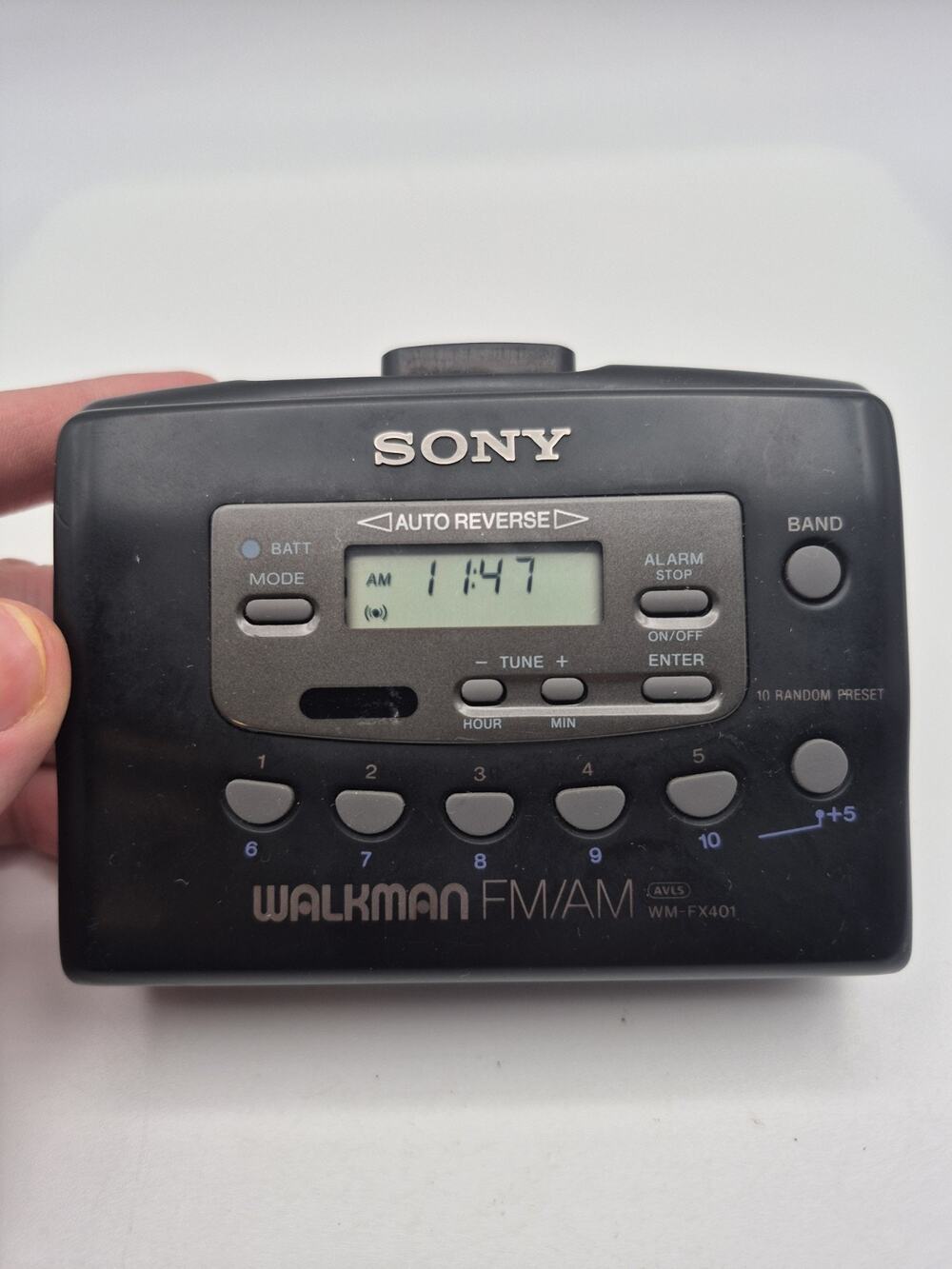 Vintage Sony Walkman WM-FX401 AM/FM Radio and Cassette Player For Parts/Repair